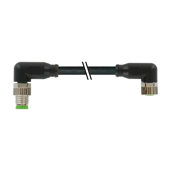 Murrelektronik MQ15-X-Power female 0 Degree with cable, PUR 4x1.5 bk UL/CSA+drag chain 5m 7000-88091-6310200 - main